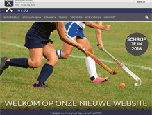 Tablet Screenshot of bedrijvenhockey.nl